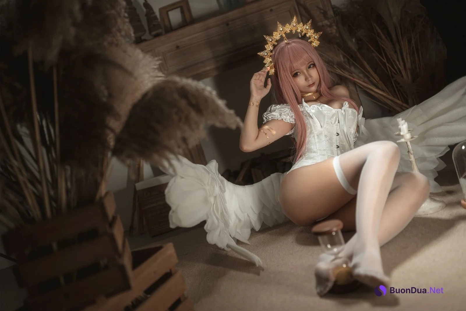 Cosplay 蠢沫沫Chunmomo 沫沫真爱版 天使本-圣天使 - รูปภาพ 19