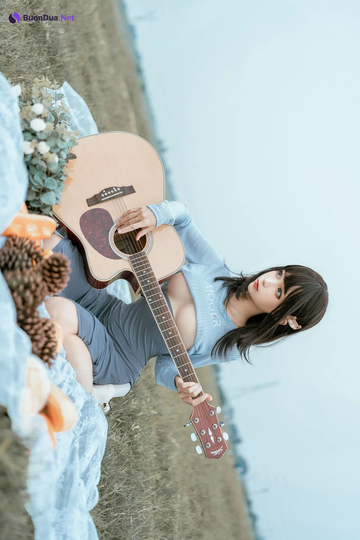 Cosplay 蠢沫沫Chunmomo 吉他妹妹 - 写真 12