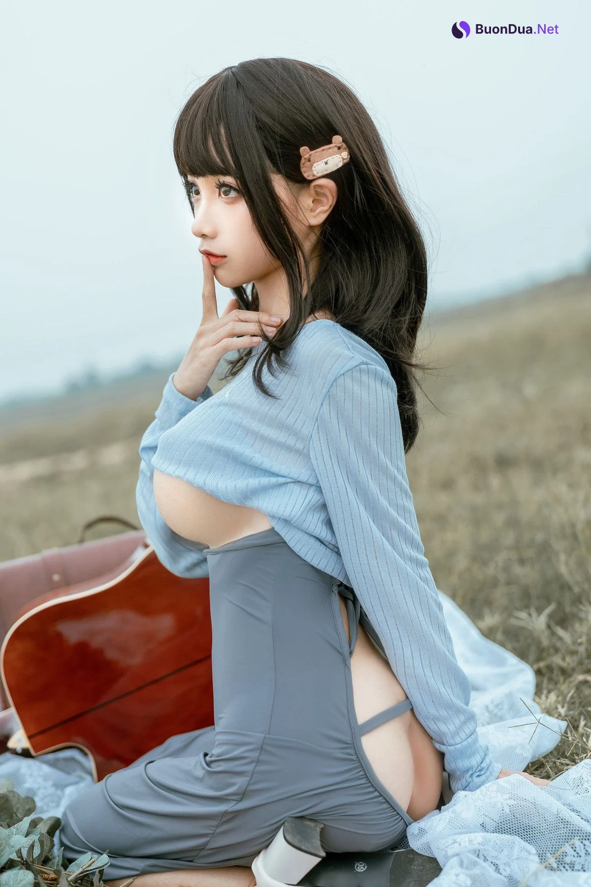 Cosplay 蠢沫沫Chunmomo 吉他妹妹 - 写真 13