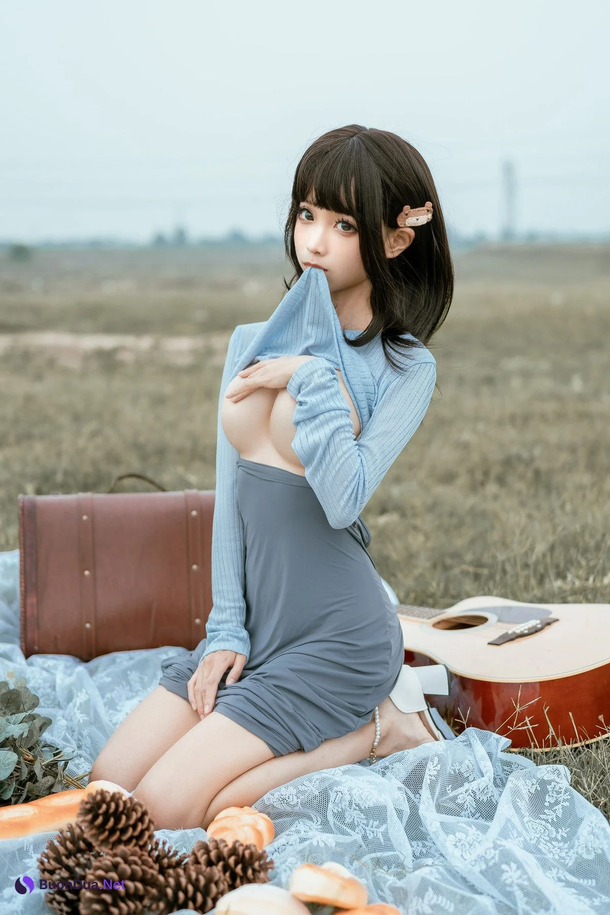 Cosplay 蠢沫沫Chunmomo 吉他妹妹 - 写真 3