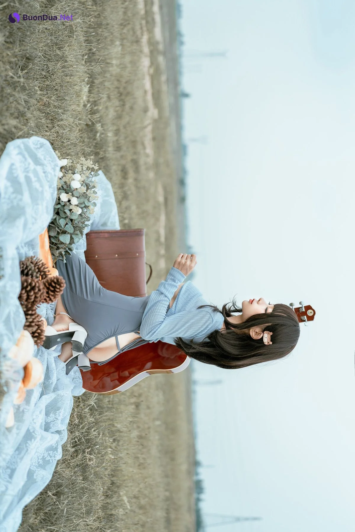Cosplay 蠢沫沫Chunmomo 吉他妹妹 - 写真 6