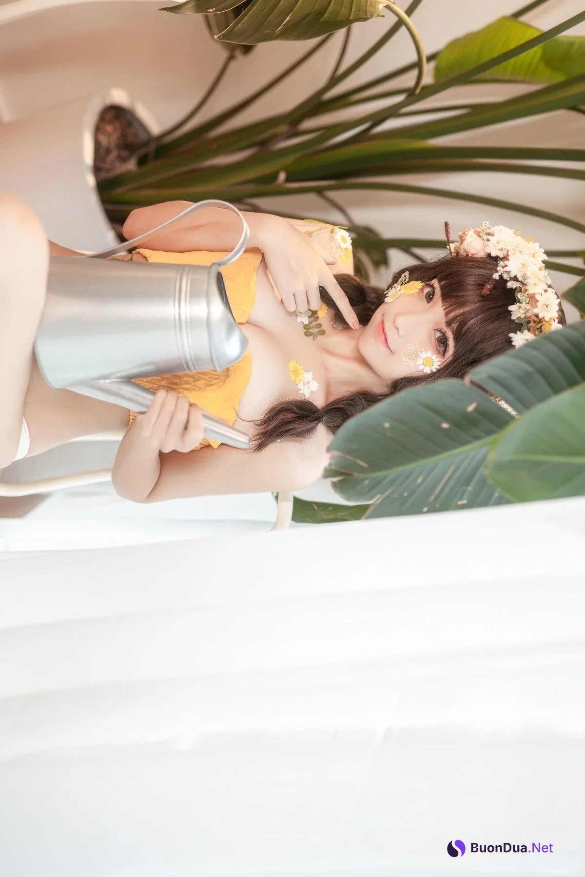 Cosplay 蠢沫沫Chunmomo 《尖耳国度》花精灵 - 写真 16