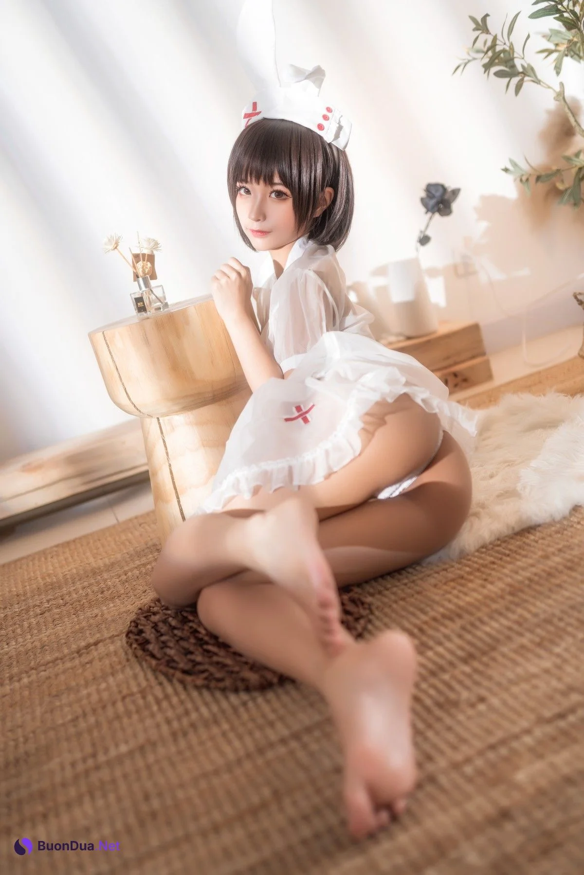 Cosplay 蠢沫沫 Chunmomo 透明护士 - Photo 13