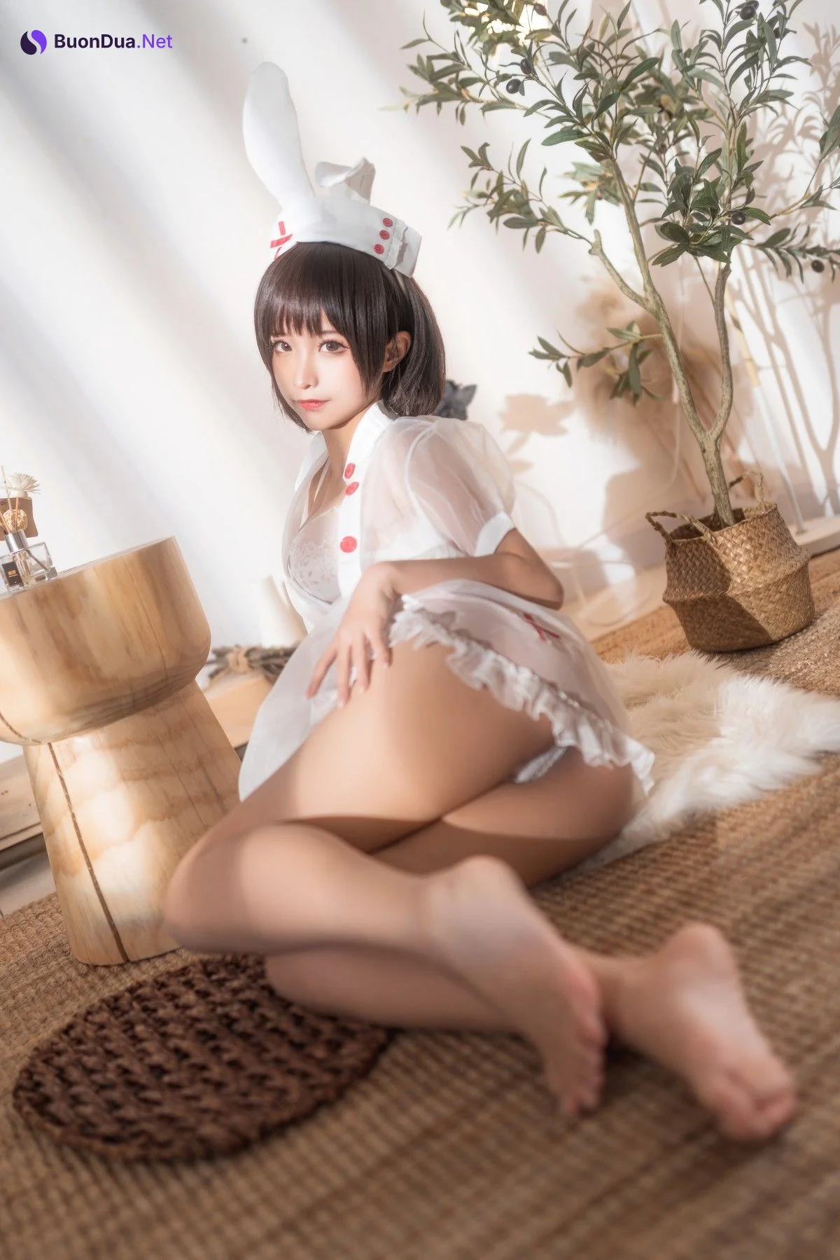 Cosplay 蠢沫沫 Chunmomo 透明护士 - Photo 18