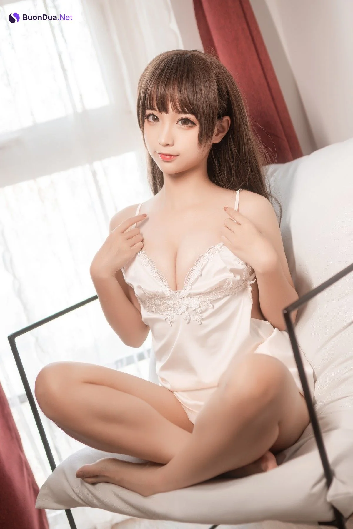 Cosplay 蠢沫沫Chunmomo 沫沫真爱版 日常睡裙 - Photo 10