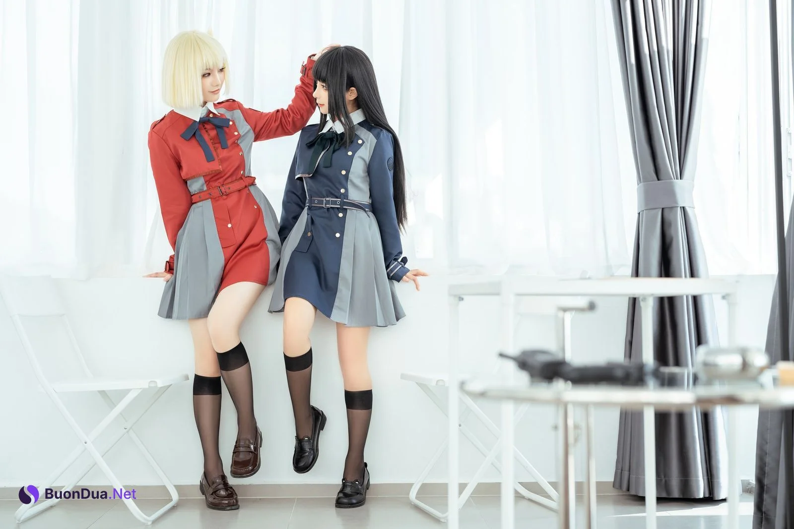 Cosplay 蠢沫沫 Chunmomo 桃良阿宅 – 莉可莉丝 - Photo 12