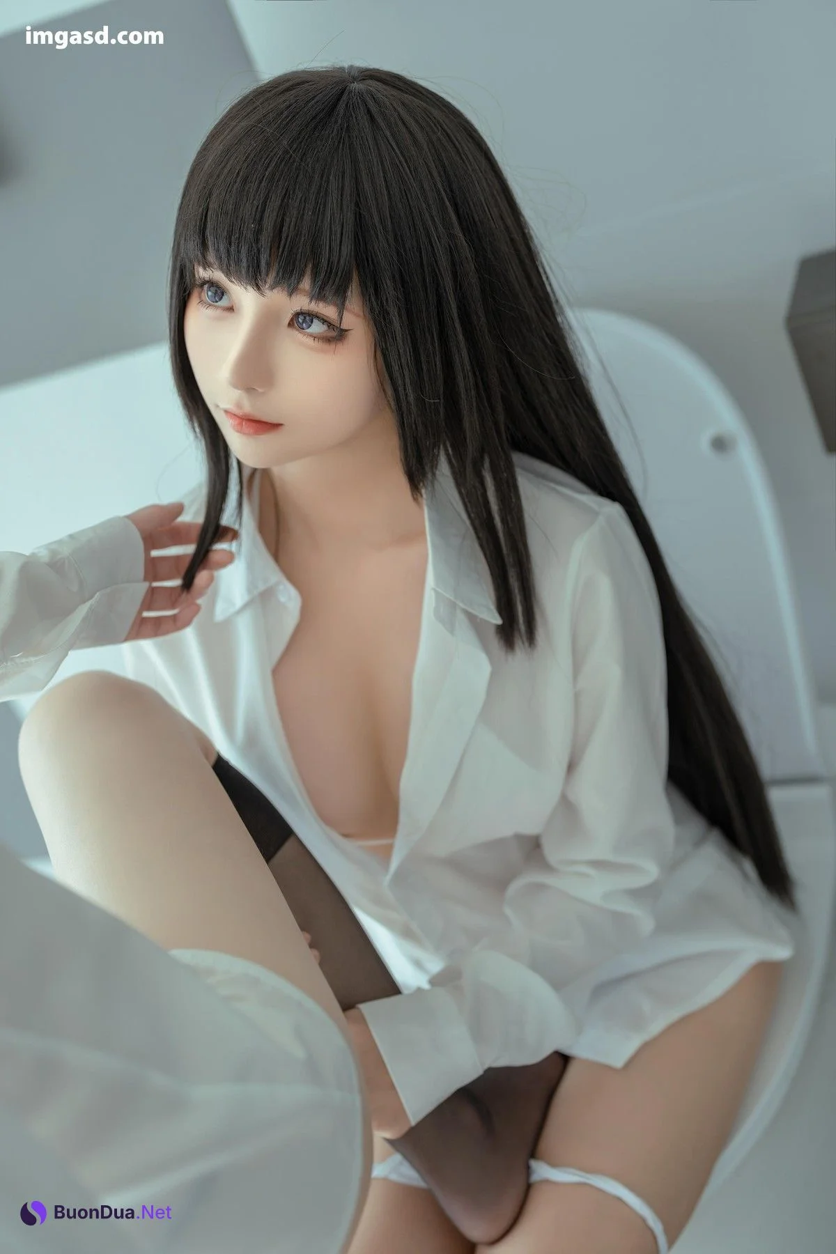 Cosplay 蠢沫沫 Chunmomo 桃良阿宅 – 莉可莉丝 - Photo 16