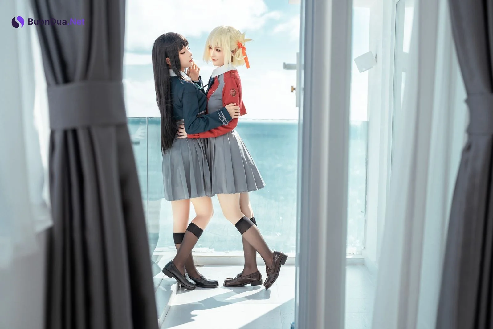 Cosplay 蠢沫沫 Chunmomo 桃良阿宅 – 莉可莉丝 - Photo 2
