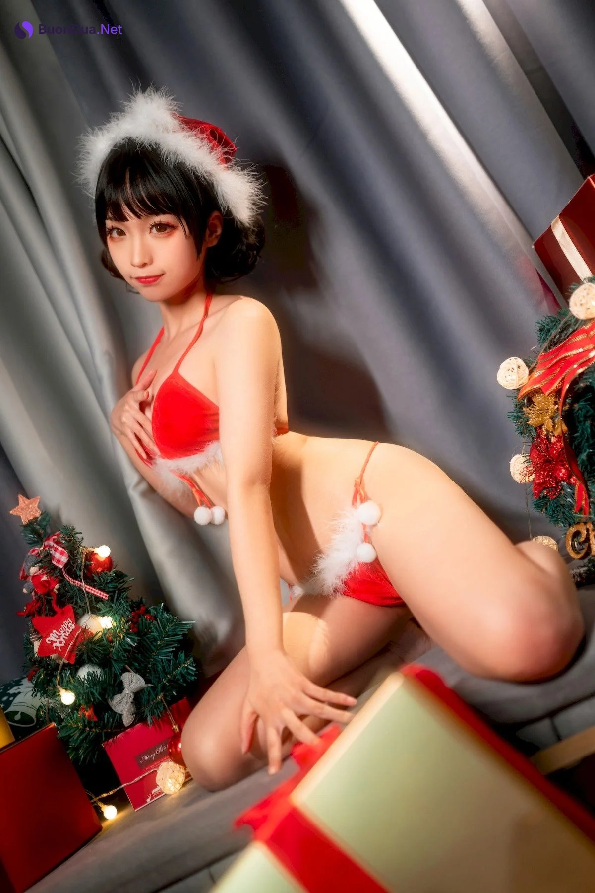 Cosplay 蠢沫沫 Chunmomo 圣诞箱子 - Photo 9