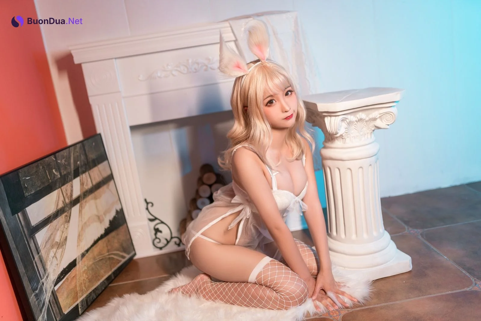 Cosplay 蠢沫沫 Chunmomo 小白兔 - Photo 3
