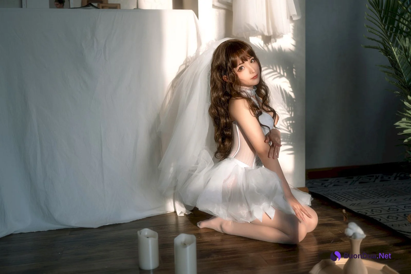 Cosplay 蠢沫沫 Chunmomo 婚纱 - Photo 14