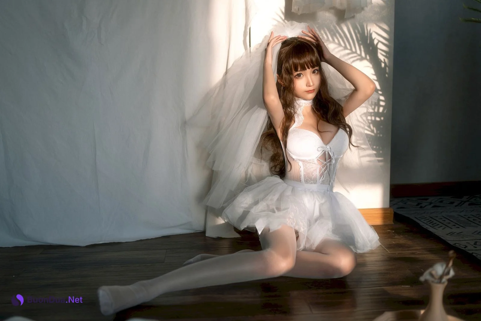 Cosplay 蠢沫沫 Chunmomo 婚纱 - Photo 18