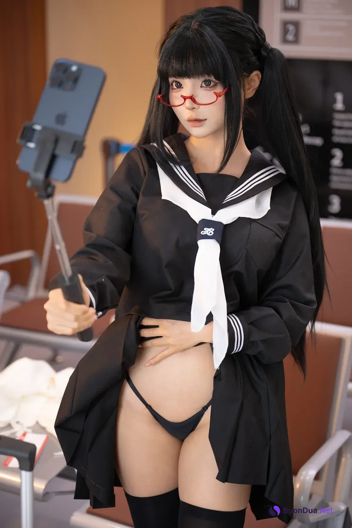 Cosplay 蠢沫沫Chunmomo – 黄推博主的秘密 A Set.01 - รูปภาพ 10