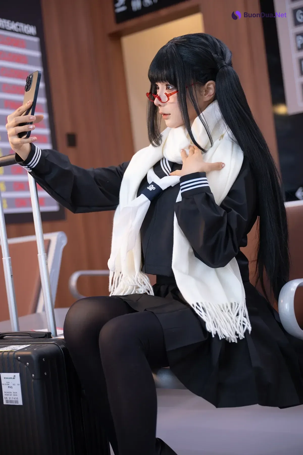 Cosplay 蠢沫沫Chunmomo – 黄推博主的秘密 A Set.01 - รูปภาพ 3