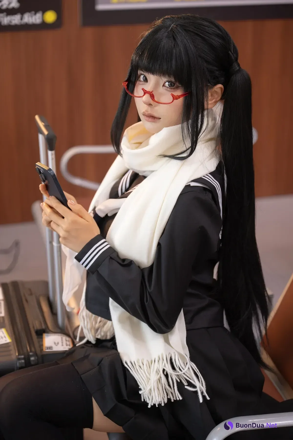 Cosplay 蠢沫沫Chunmomo – 黄推博主的秘密 A Set.01 - รูปภาพ 5