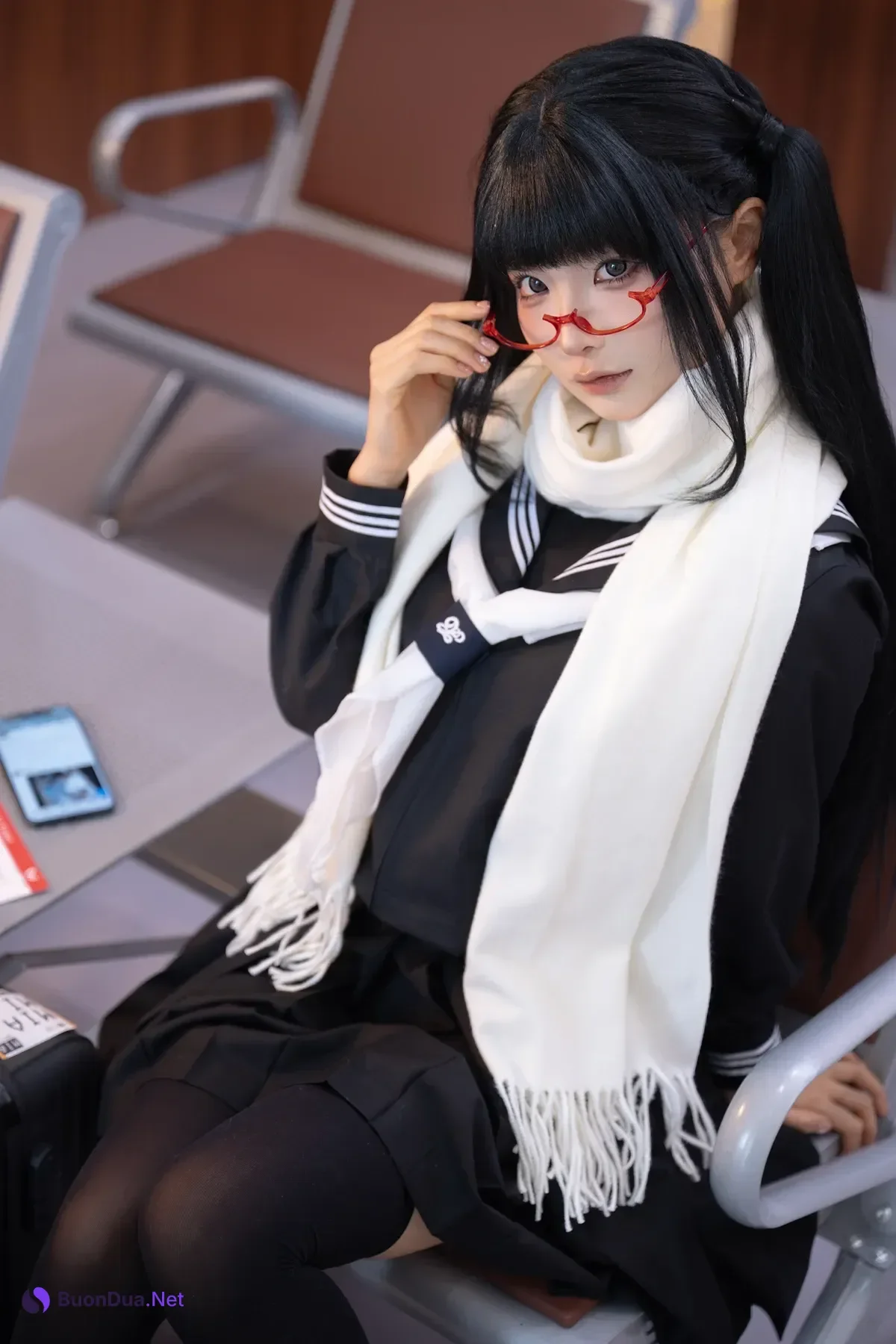 Cosplay 蠢沫沫Chunmomo – 黄推博主的秘密 A Set.01 - รูปภาพ 6