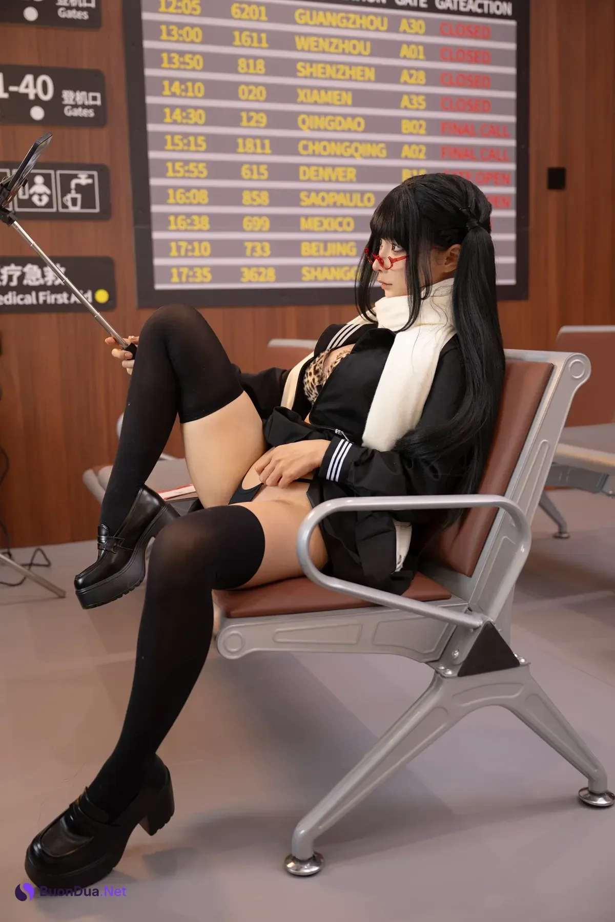 Cosplay 蠢沫沫Chunmomo – 黄推博主的秘密 A Set.02 - Photo 7