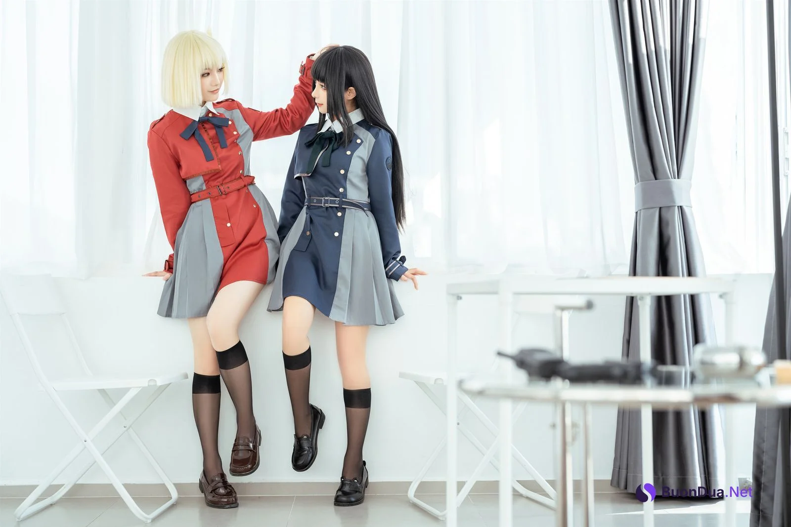 Cosplay 蠢沫沫Chunmomo 桃良阿宅 莉可莉丝 - 写真 2
