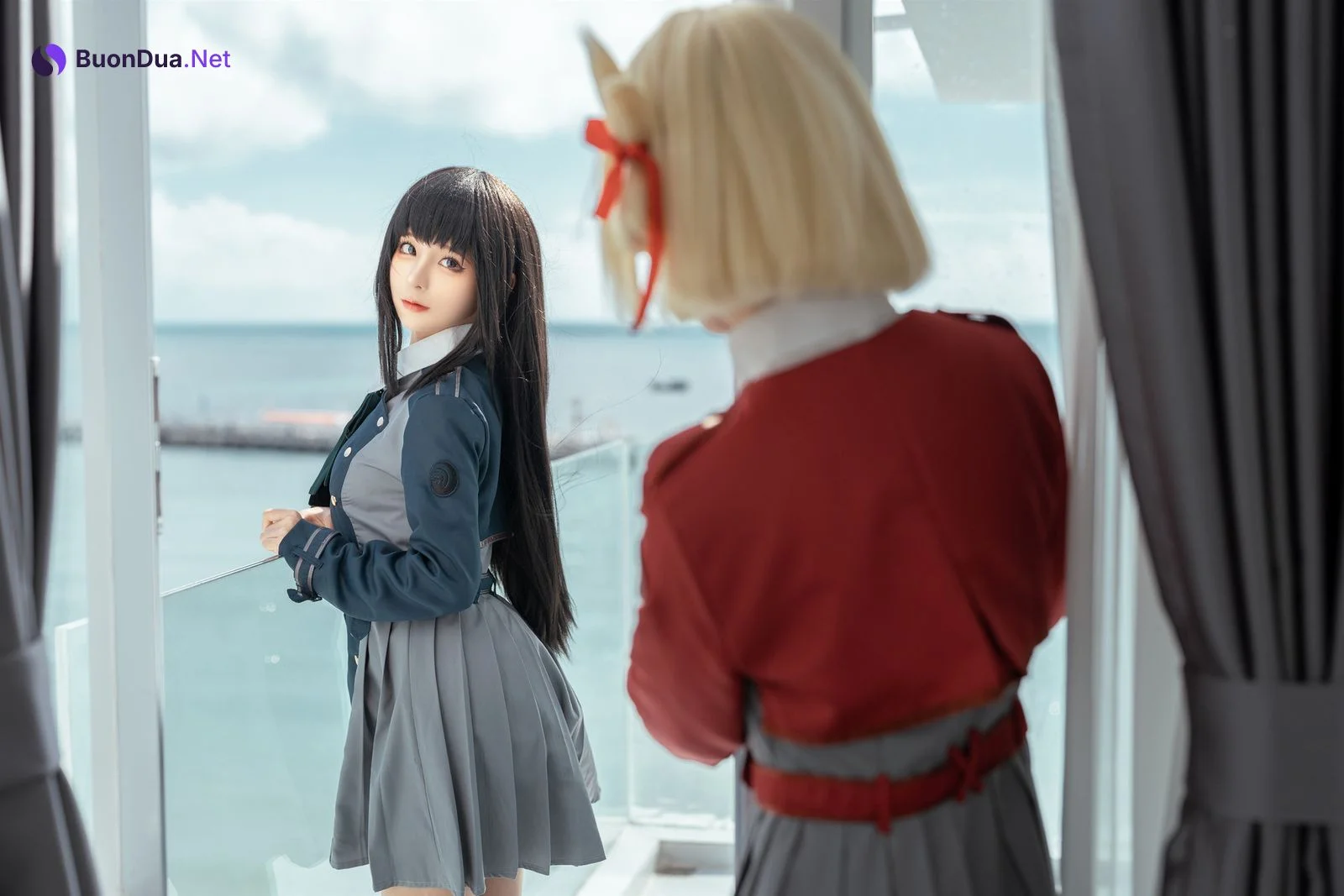 Cosplay 蠢沫沫Chunmomo 桃良阿宅 莉可莉丝 - 写真 4