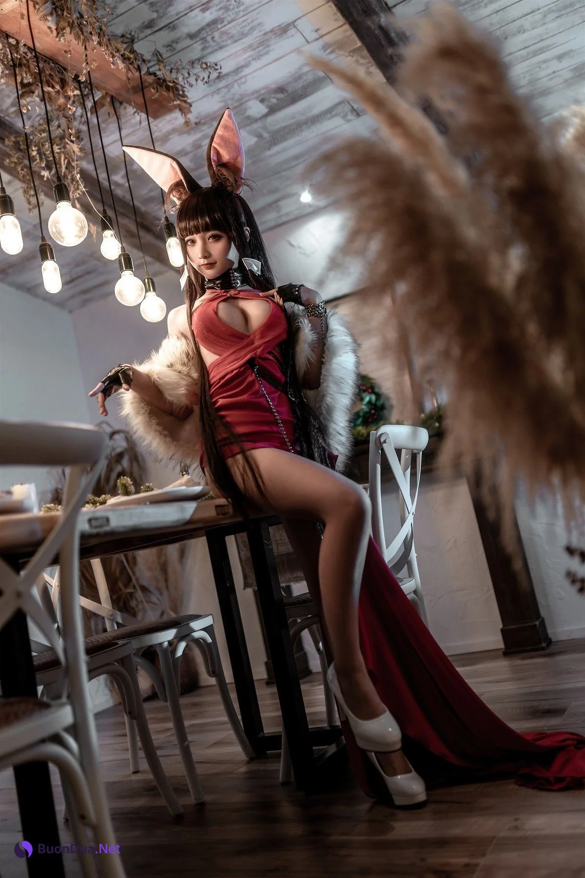 Cosplay 蠢沫沫Chunmomo Akagi Ruby Laced - Photo 10