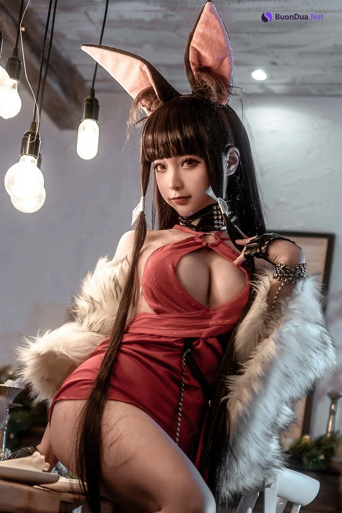 Cosplay 蠢沫沫Chunmomo Akagi Ruby Laced - Photo 16