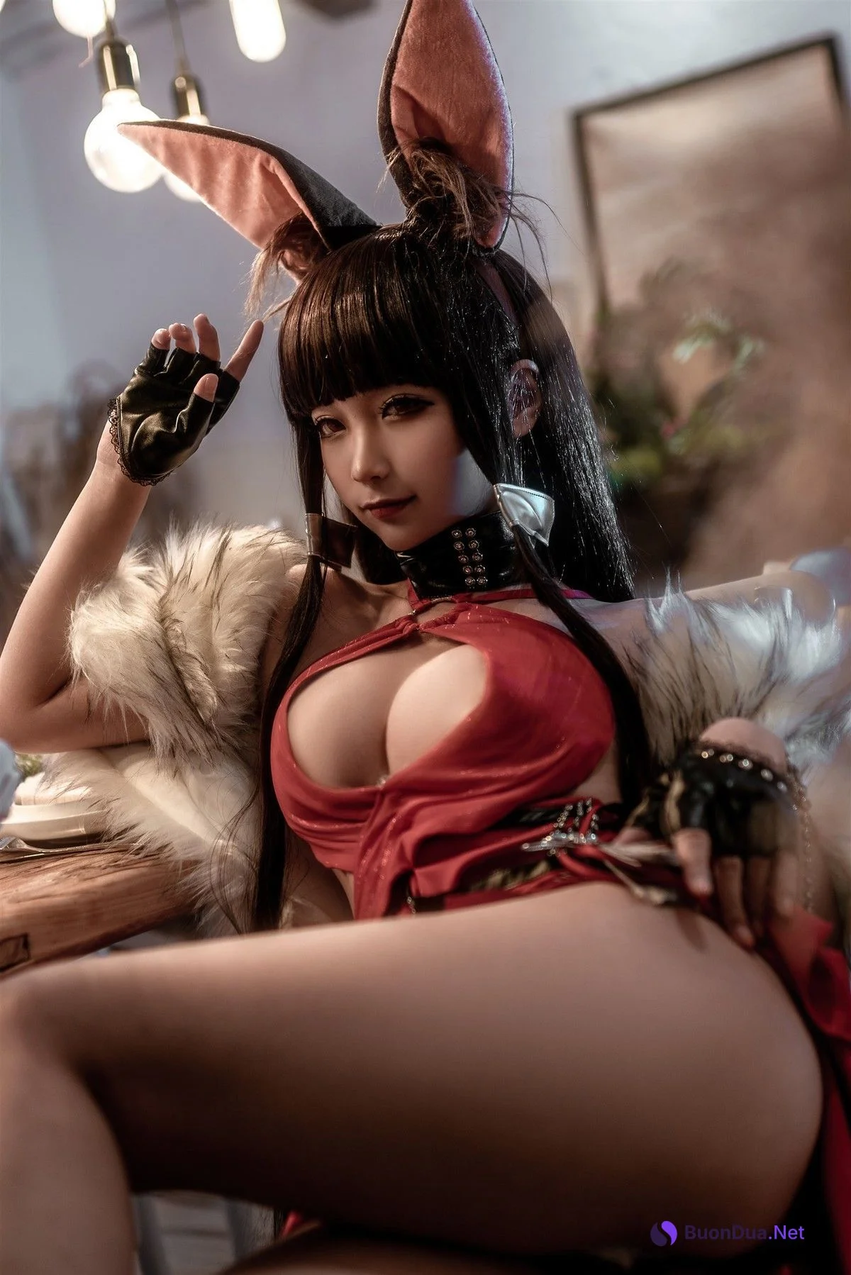 Cosplay 蠢沫沫Chunmomo Akagi Ruby Laced - Photo 18