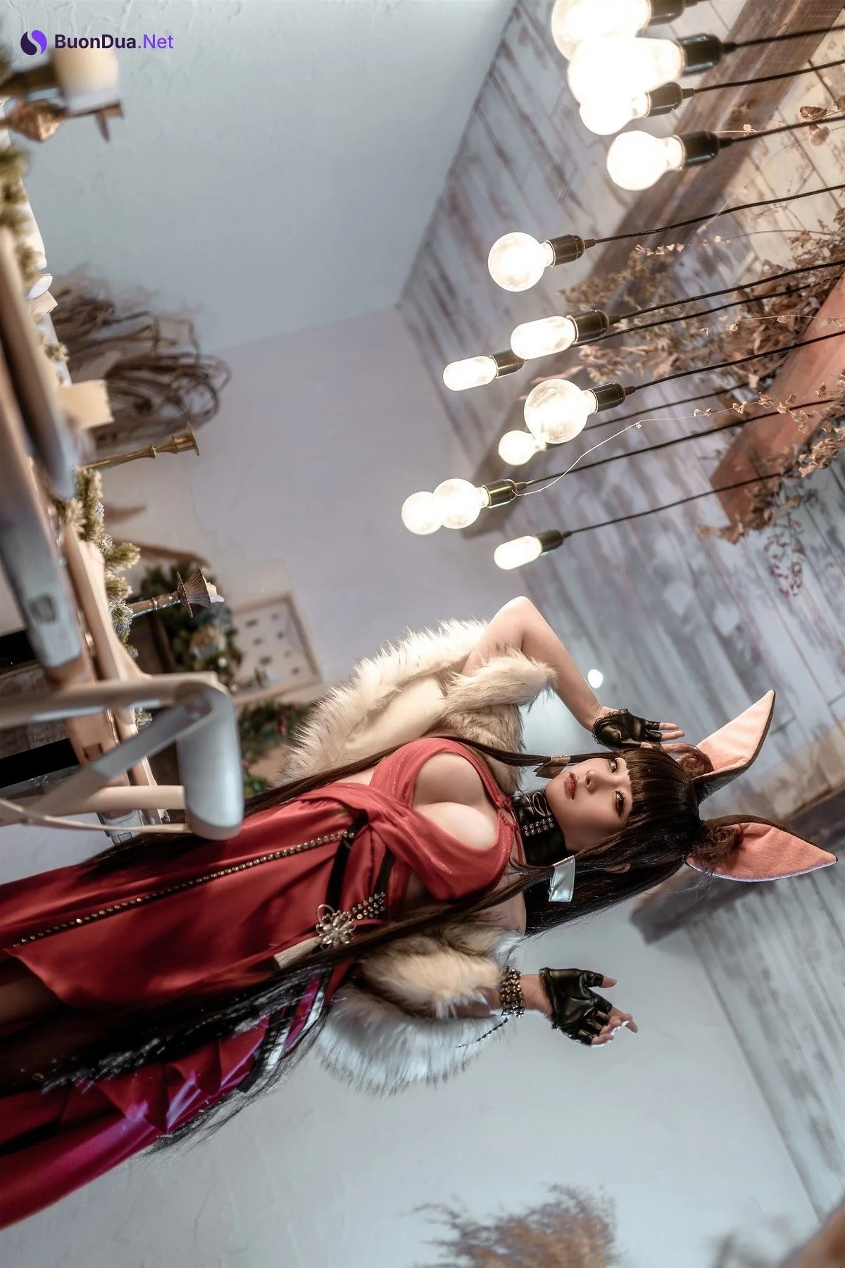 Cosplay 蠢沫沫Chunmomo Akagi Ruby Laced - Photo 4