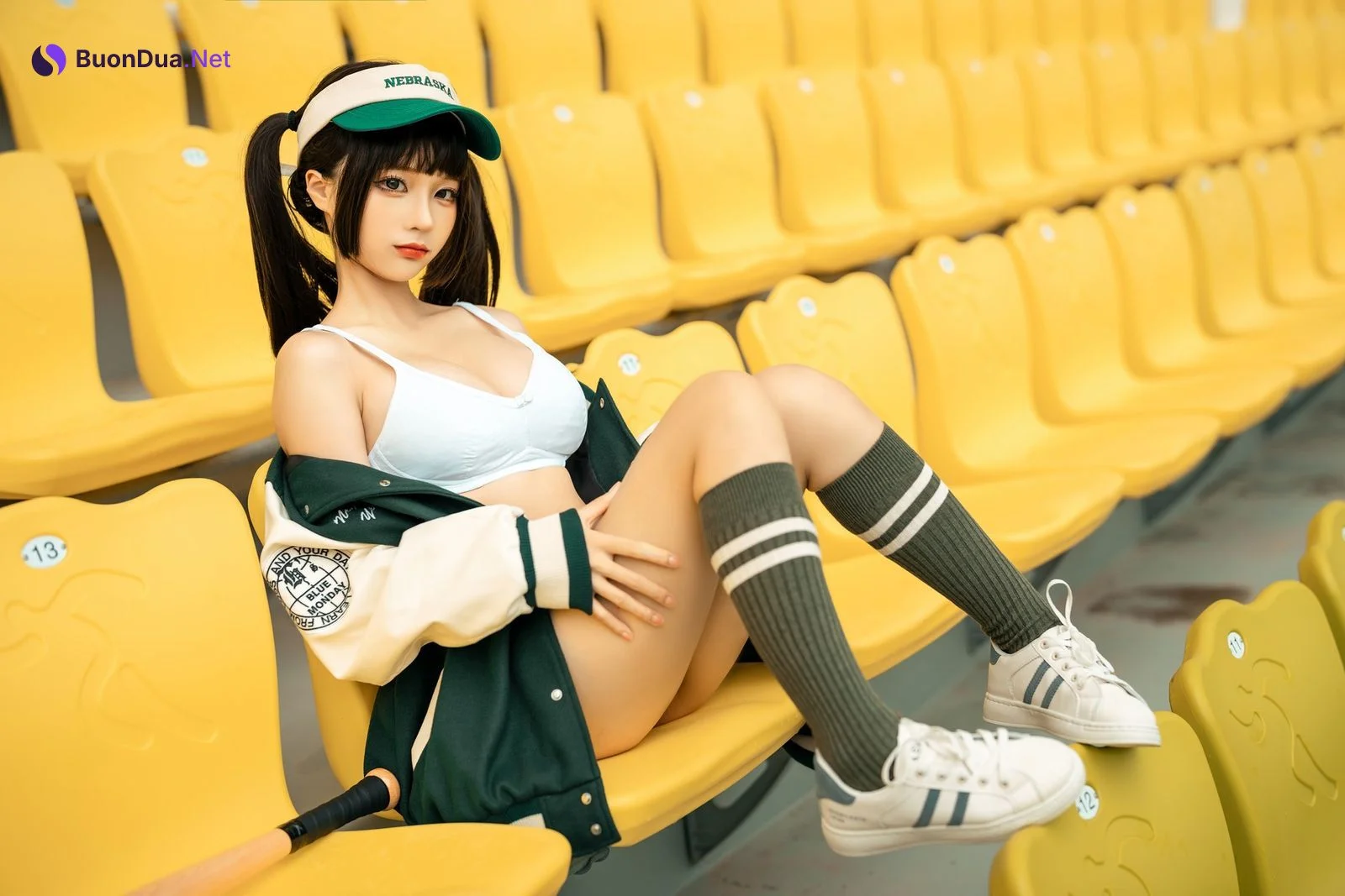 Cosplay 蠢沫沫 Chunmomo 棒球女孩 Baseball Girl Vol.01 - Photo 18