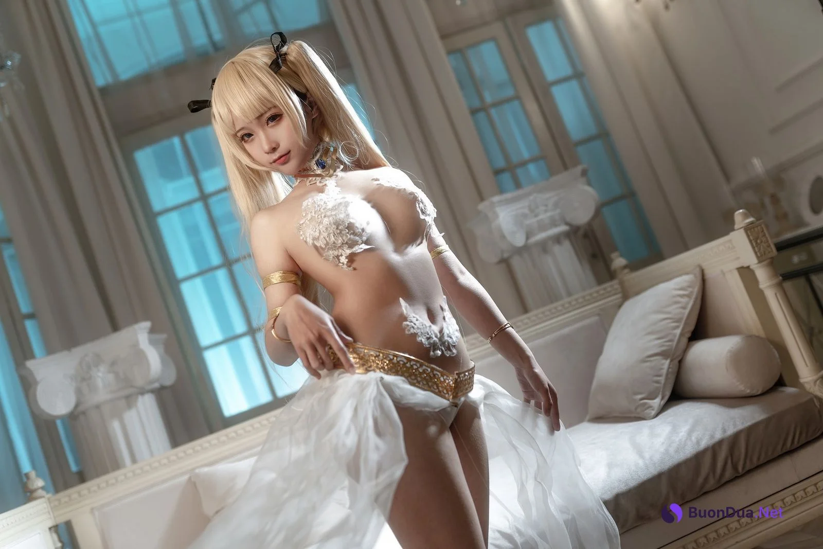 Cosplay 蠢沫沫 Chunmomo 玛丽罗斯礼服 - Photo 5