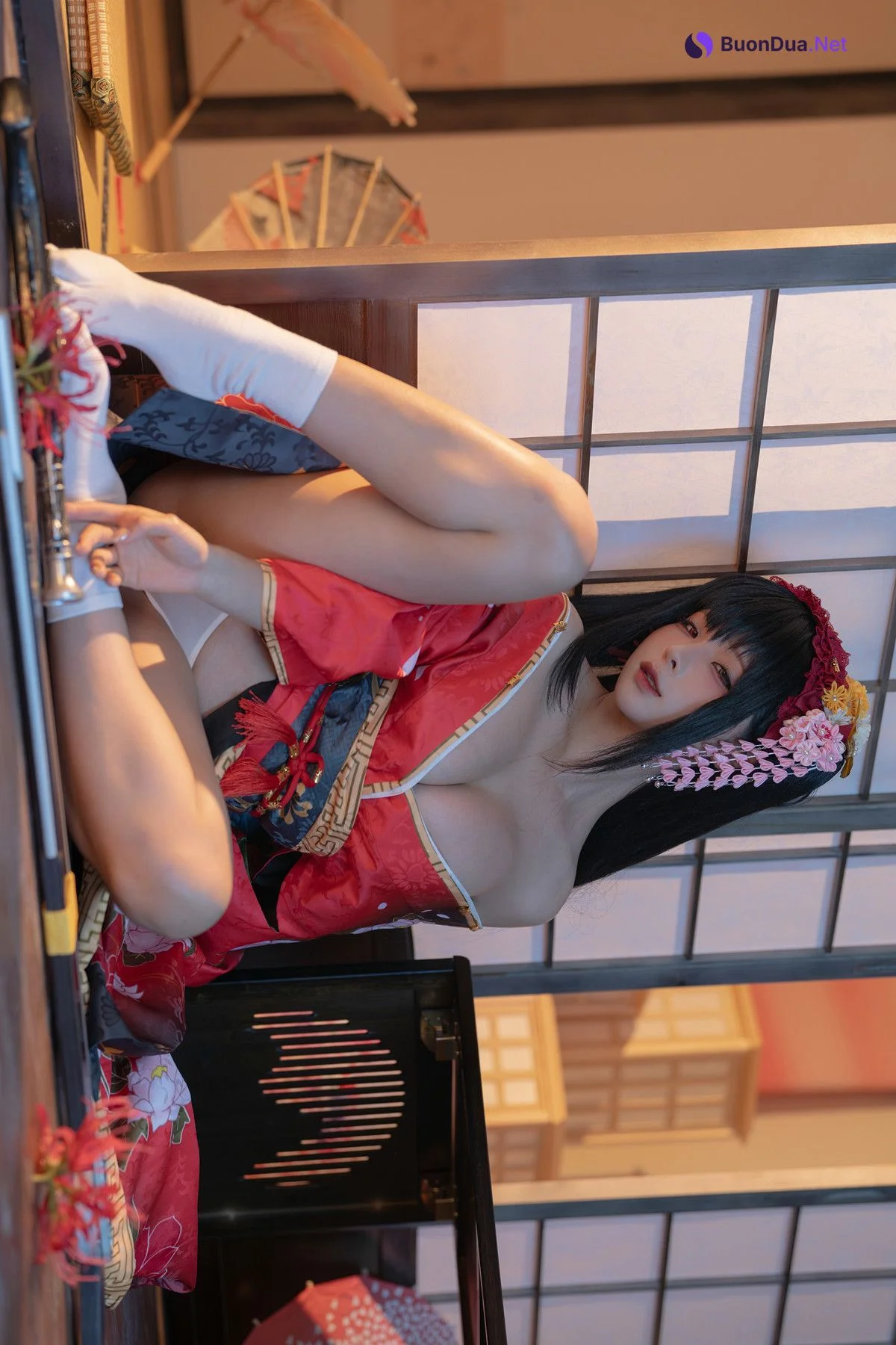 Cosplay 蠢沫沫Chunmomo 狂三和服 Kurumi Set.01 - Photo 20