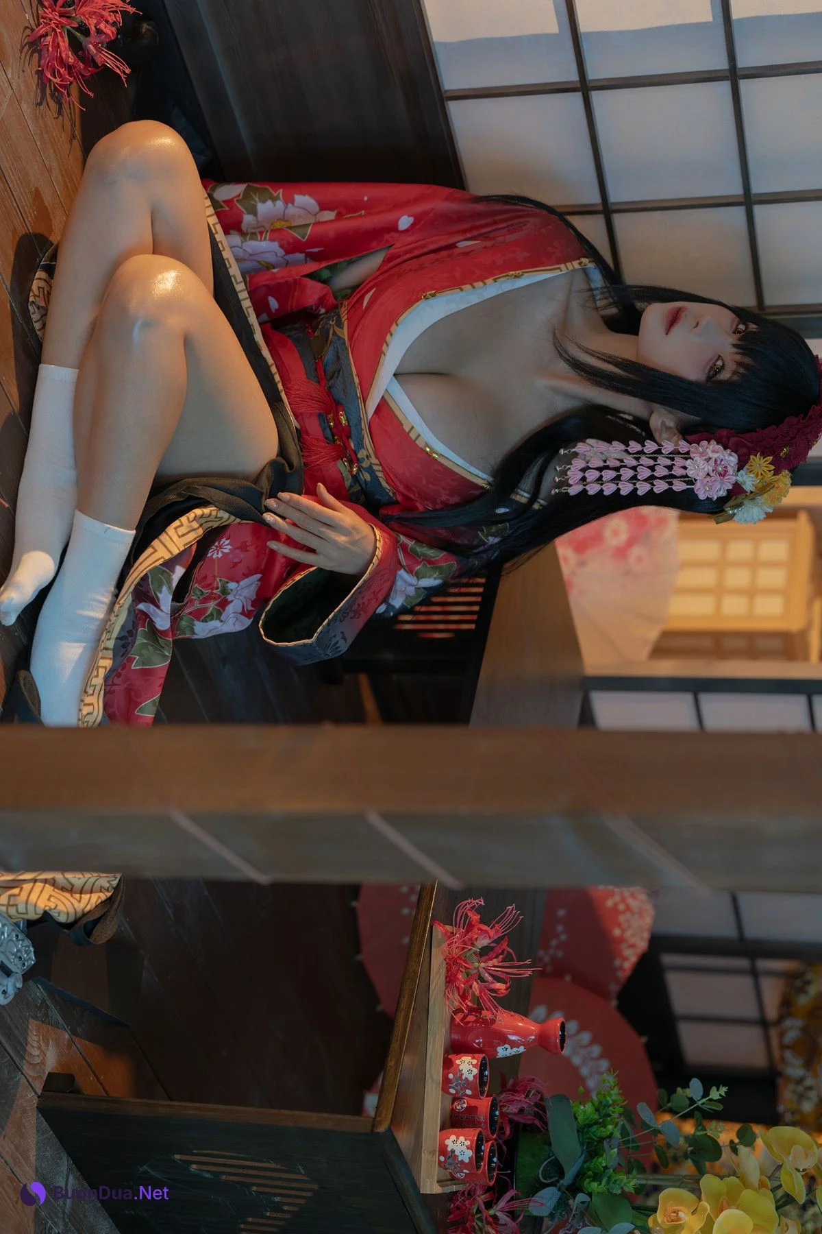 Cosplay 蠢沫沫Chunmomo 狂三和服 Kurumi Set.01 - Photo 3