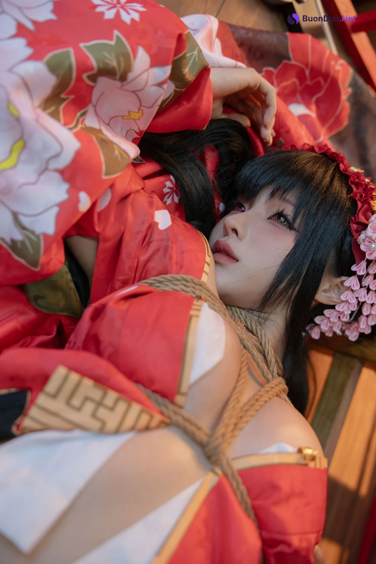 Cosplay 蠢沫沫Chunmomo 狂三和服 Kurumi Set.02 - Photo 10