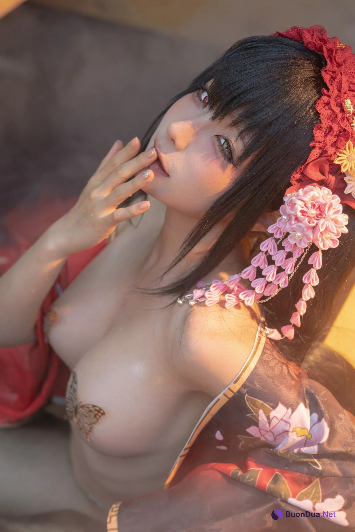 Cosplay 蠢沫沫Chunmomo 狂三和服 Kurumi Set.03 - Photo 5