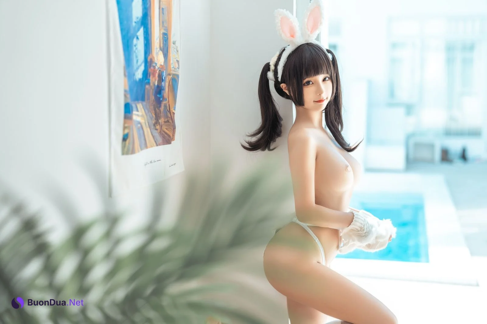 Cosplay 蠢沫沫 Chunmomo 绵绵兔 Mian Mian Rabbit - Photo 19
