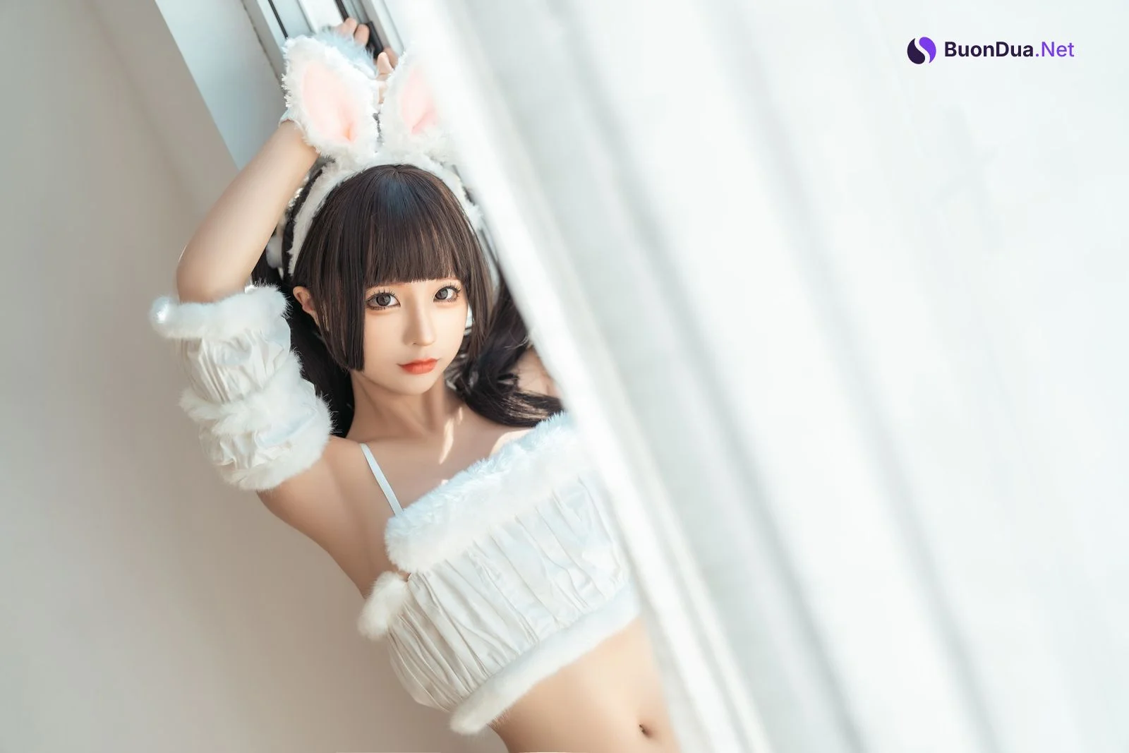 Cosplay 蠢沫沫 Chunmomo 绵绵兔 Mian Mian Rabbit - Photo 6