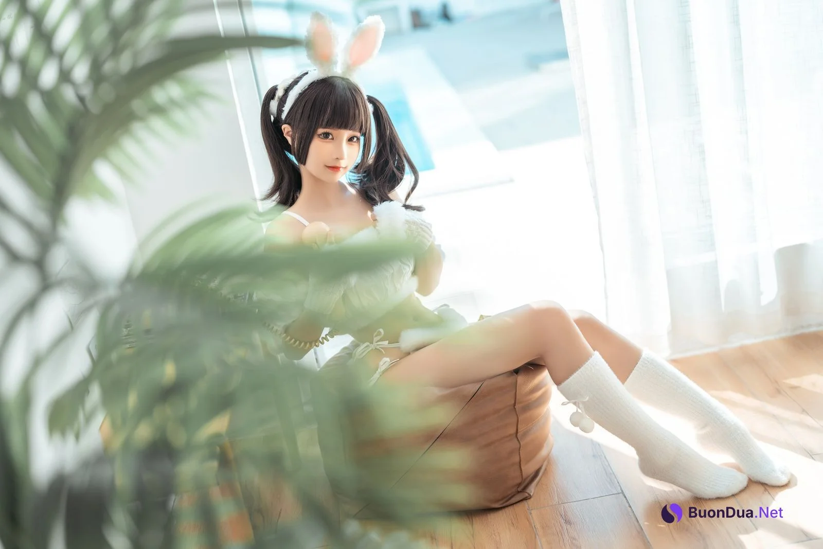 Cosplay 蠢沫沫 Chunmomo 绵绵兔 Mian Mian Rabbit - Photo 8