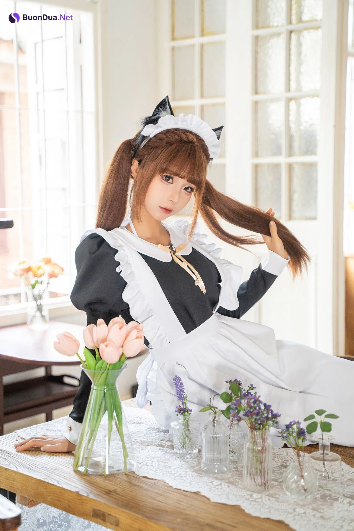Cosplay 蠢沫沫Chunmomo 私人女仆 Private maid Set.02 - Photo 2
