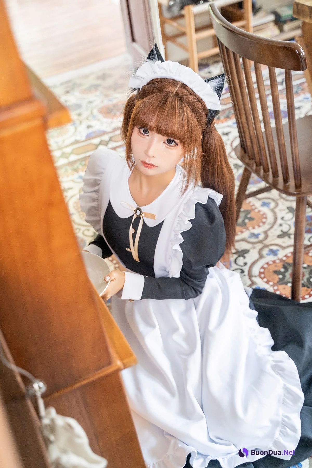 Cosplay 蠢沫沫Chunmomo 私人女仆 Private maid Set.02 - Photo 4