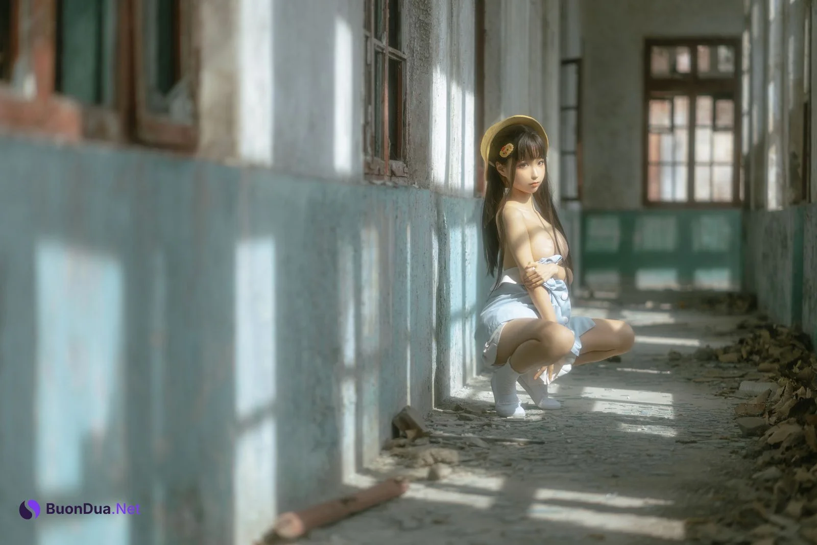 Cosplay 蠢沫沫 Chunmomo 小黄帽 绅士版 Set.01 - Photo 14