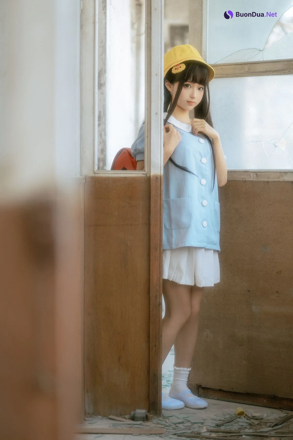 Cosplay 蠢沫沫 Chunmomo 小黄帽 绅士版 Set.01 - Photo 20