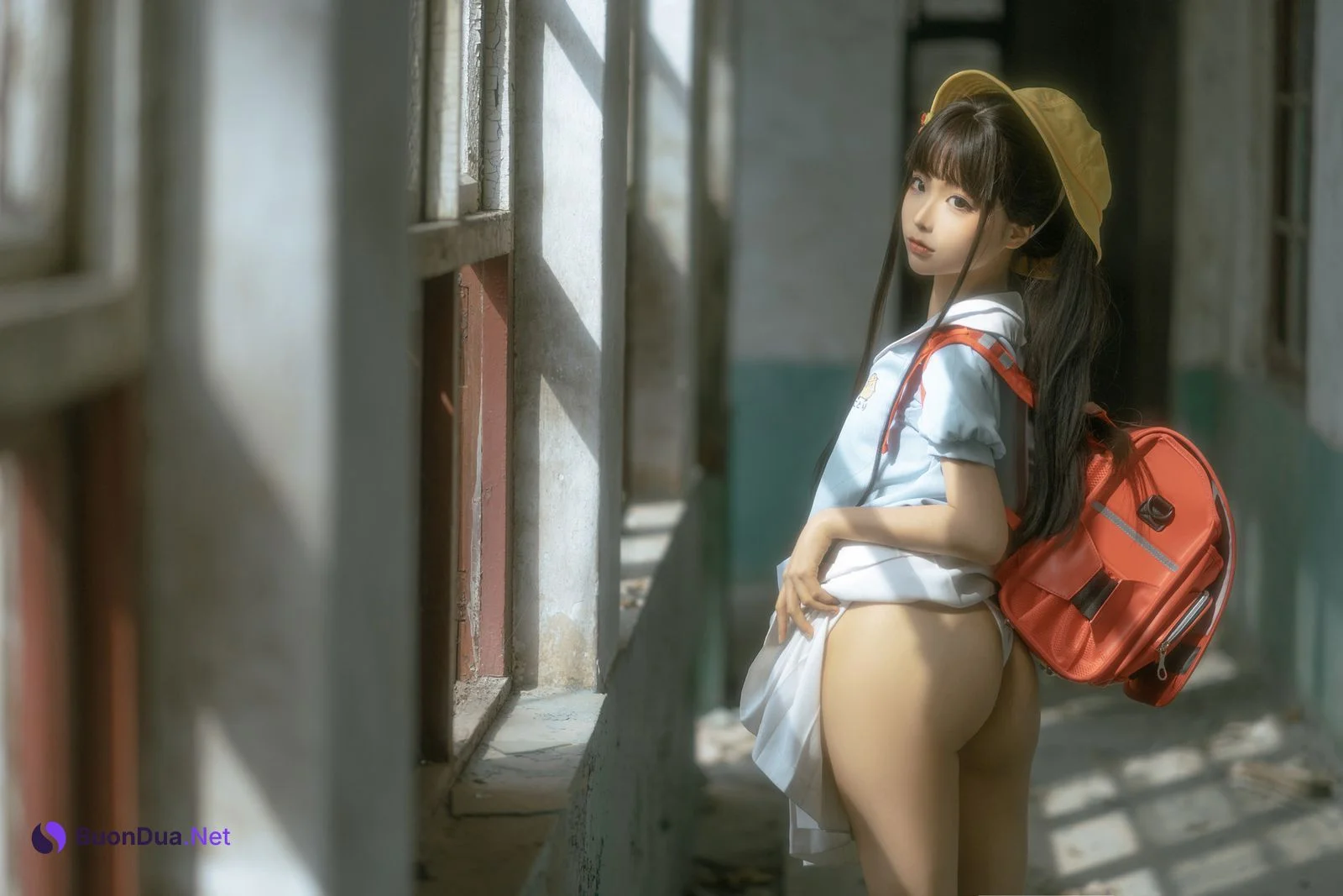 Cosplay 蠢沫沫 Chunmomo 小黄帽 绅士版 Set.01 - Photo 4