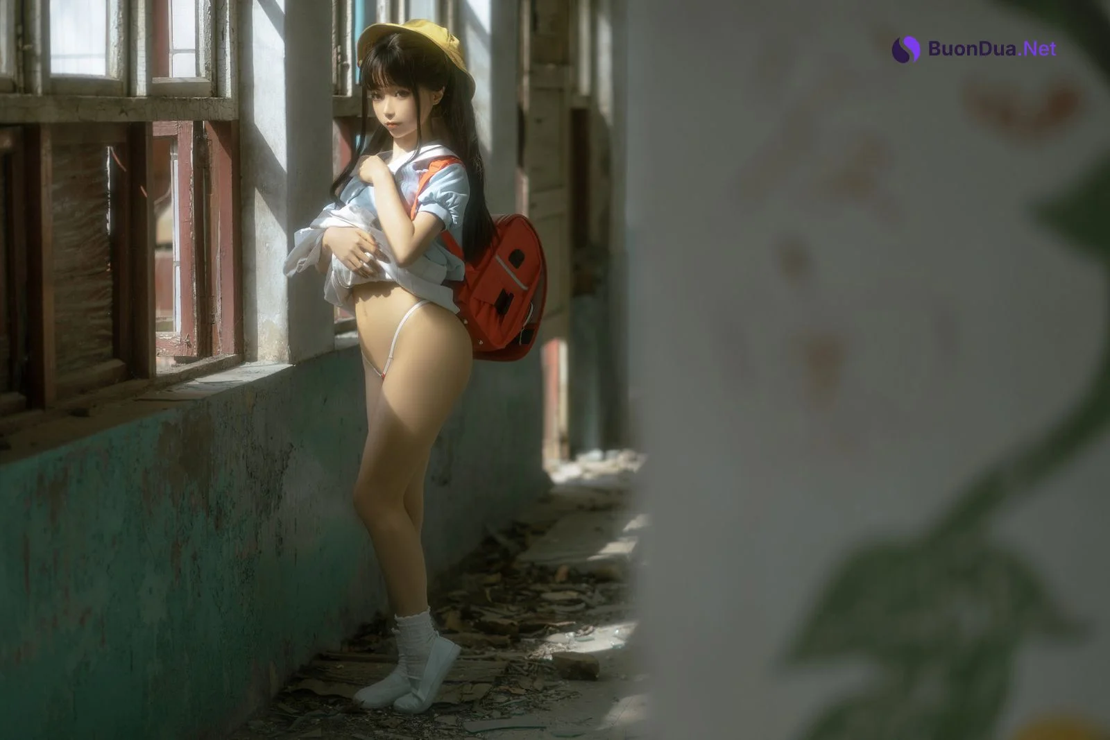 Cosplay 蠢沫沫 Chunmomo 小黄帽 绅士版 Set.01 - Photo 5