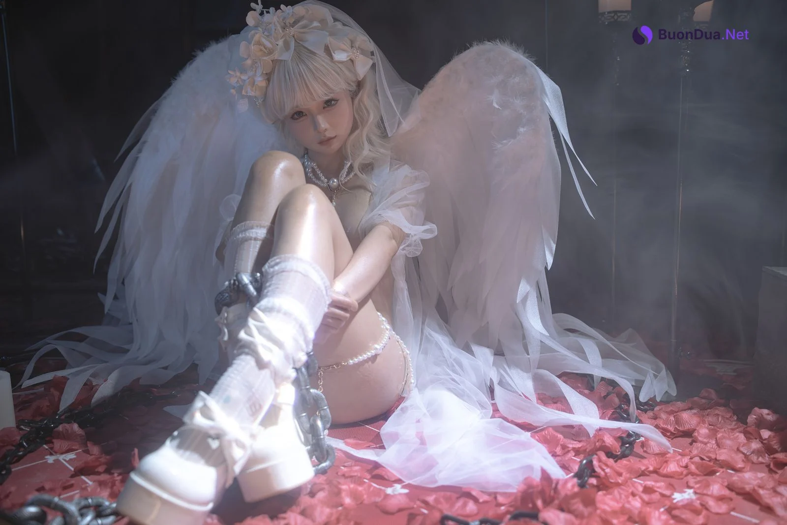 Cosplay 蠢沫沫Chunmomo 坠天使 Set.01 - Photo 11