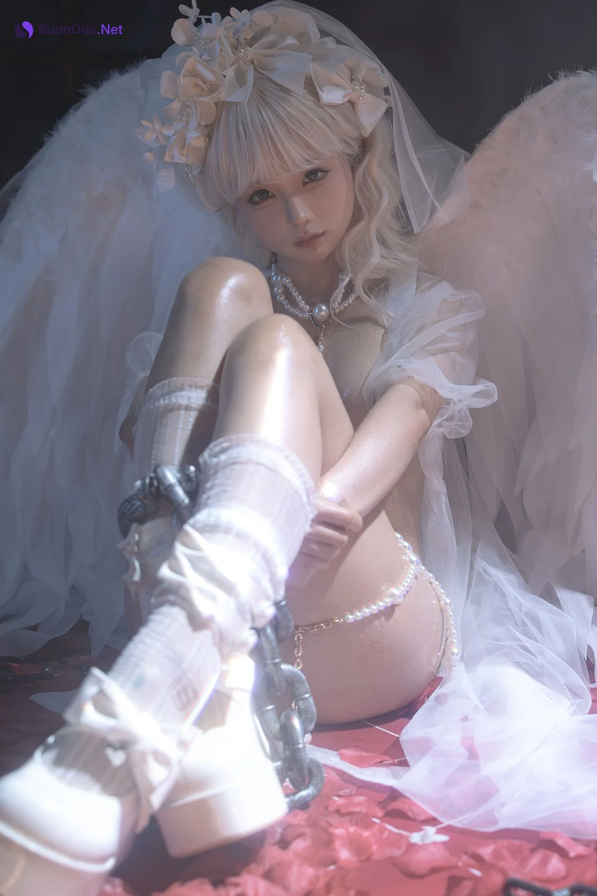 Cosplay 蠢沫沫Chunmomo 坠天使 Set.01 - Photo 12