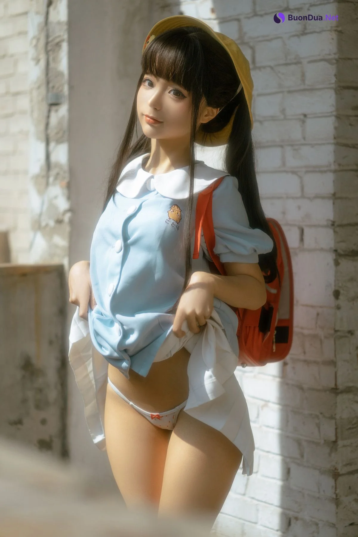 Cosplay 蠢沫沫 Chunmomo 小黄帽 绅士版 Set.02 - Photo 11