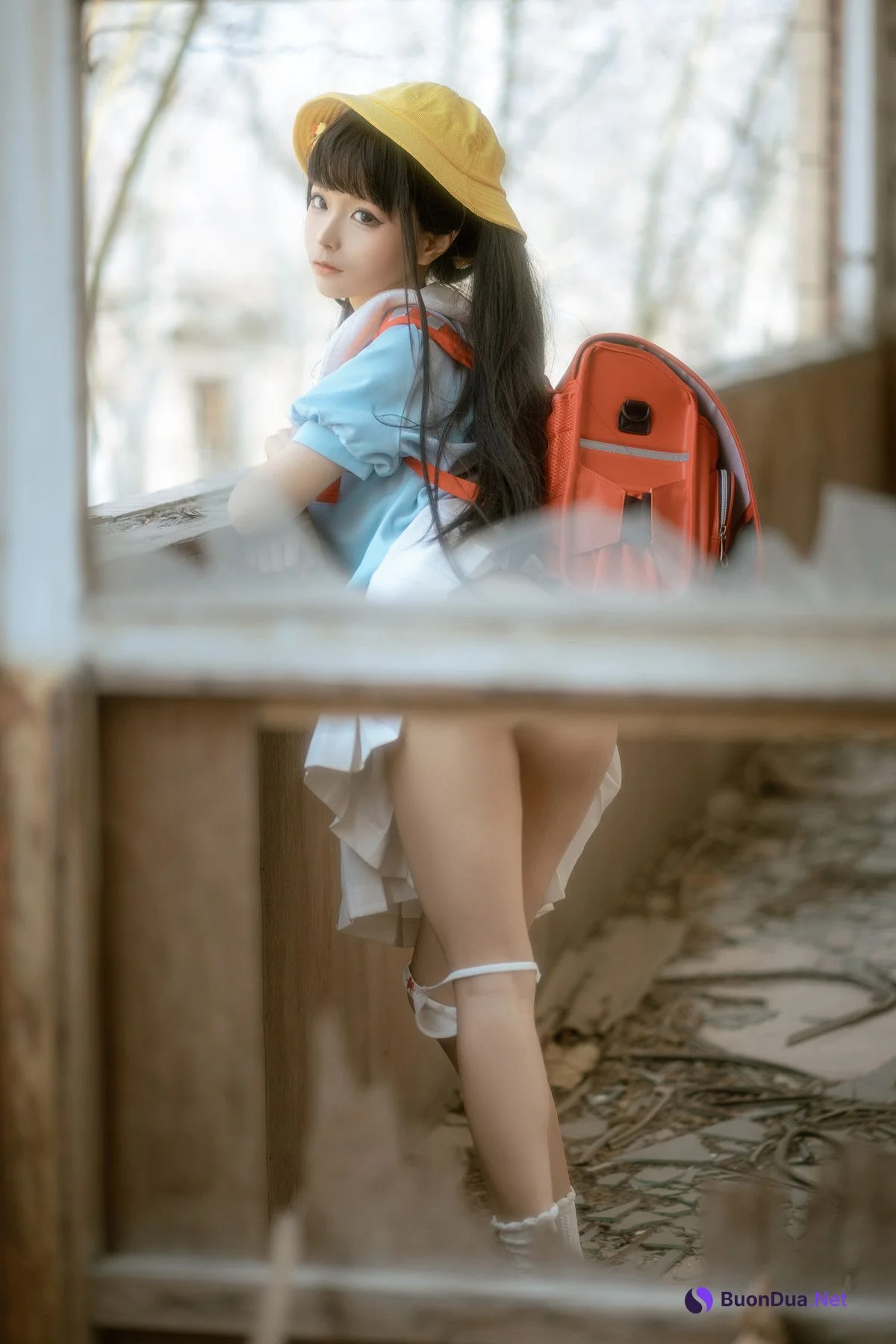 Cosplay 蠢沫沫 Chunmomo 小黄帽 绅士版 Set.02 - Photo 19