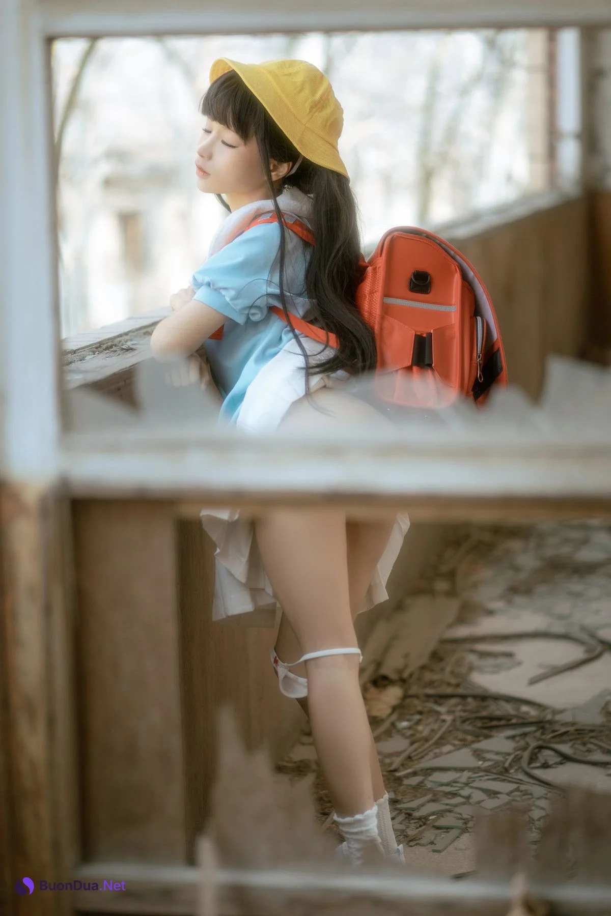 Cosplay 蠢沫沫 Chunmomo 小黄帽 绅士版 Set.02 - Photo 20