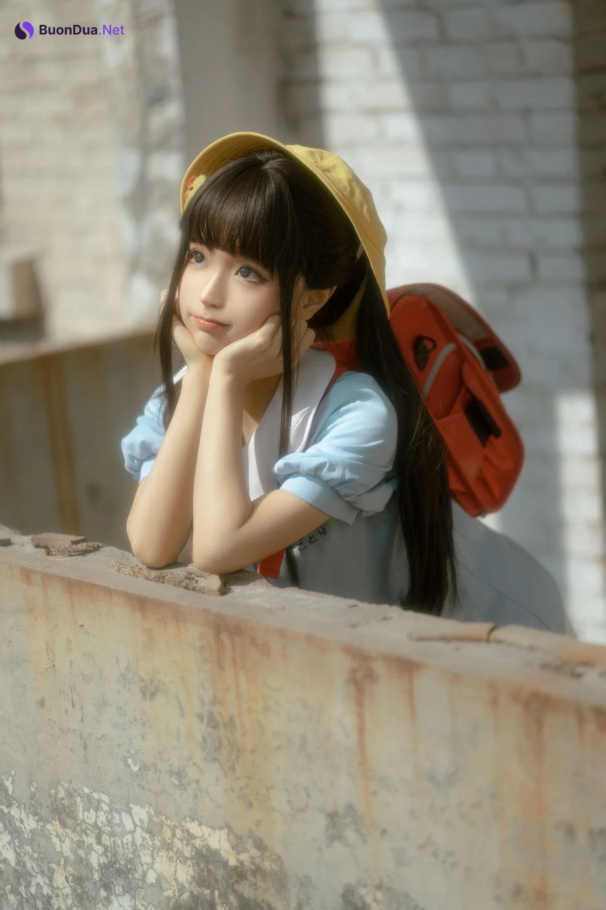 Cosplay 蠢沫沫 Chunmomo 小黄帽 绅士版 Set.02 - Photo 6
