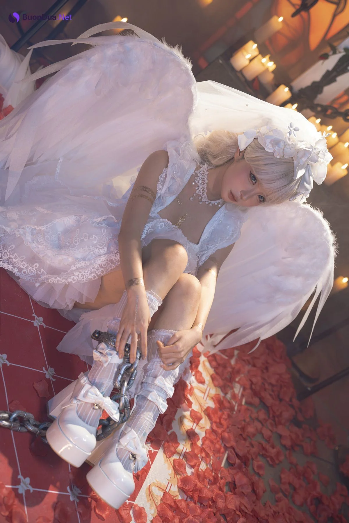 Cosplay 蠢沫沫Chunmomo 坠天使 Set.02 - Photo 12
