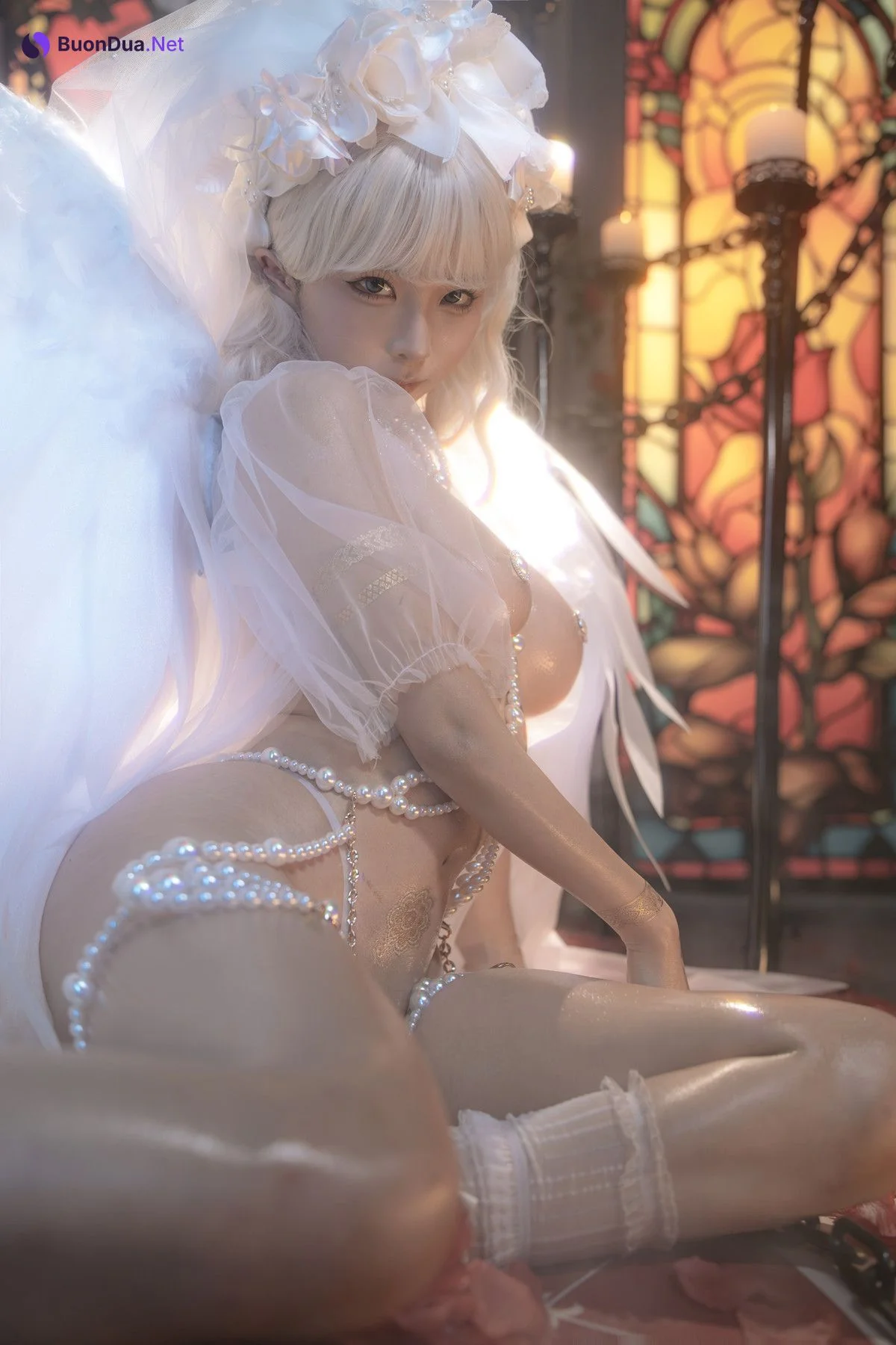 Cosplay 蠢沫沫Chunmomo 坠天使 Set.02 - Photo 17